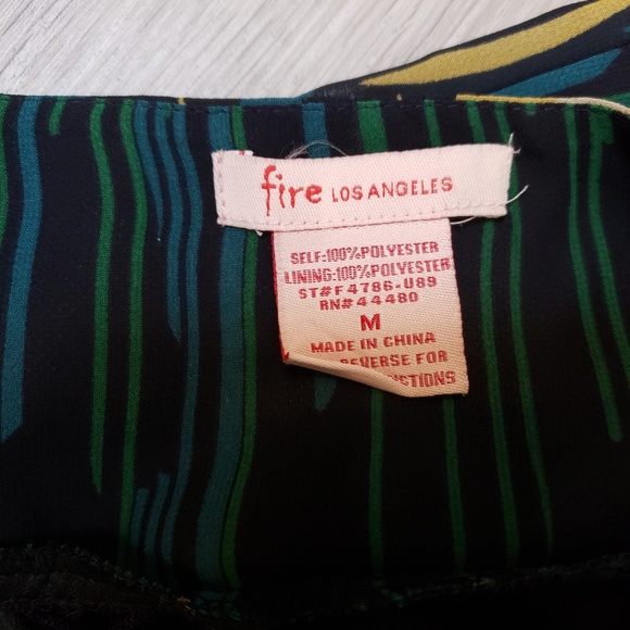 Fire Los Angeles Flowy Dress - NWT - Picture 6 of 6